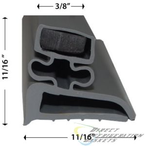 RANDELL Gasket Part # IN-GSK175- Size - 20-5270 24 1/4 X 24 1/4 MAG 4SC