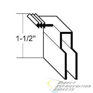 Bally door sweep 016614 	 Door Sweep 31-3/4