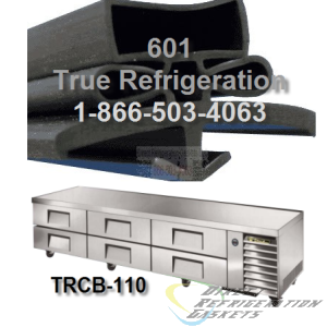 True Refrigeration Gasket # 810764 for Model TRCB-110 Sized 8 X 29-3/8
