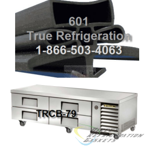 True Refrigeration Gasket # 810764 for Model  TRCB-79  Sized 8 X 29-3/8