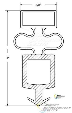 True Mfg Gasket 24 5/16 x 30 9/16  OEM Quality Refrigeration Door Gasket  OEM Part #810717  Commonly Fits Model #'s: TA2DT-4HS, TA2F-4HS, TA2R-2HG/2HS, TA2R-4HG, TA2R-4HS, TA2RPT-2HG/2HS-2G, TA2RPT-2HG/2HS-2S, TA2RPT-4HG-2G, TA2RPT-4HG-2S, TA2RPT-4HG-4HG,