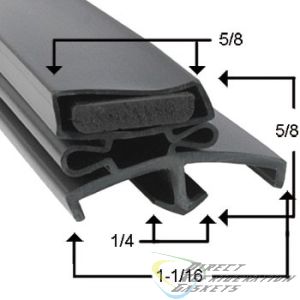 Beverage Air 703-963D-03 Gasket Black