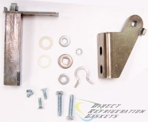 LOWER LEFT HAND HINGE ASSY For T Series  Bottom Left Hinge 870822  Models:  T23F2, T231G1, T23G2, T492G2, T494, T49F4, T49G4, T723G3, T726 Models:  t-23-F-2, T-23-1-G1, T-23-G2, T-49-2G-2, T-49-4, T-49-F4, T-49-G4, T-23-G3, T-72-6 Models:  T23-F2, T23-1G1