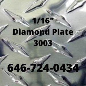 Aluminum Diamond Plate 1/16