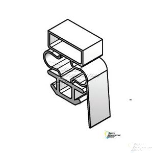 Gasket for Turbo Air Model TCBE82SDR  Part #  C822300100 Size  8