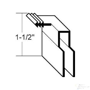 Bally door sweep 016614 	 Door Sweep 31-3/4