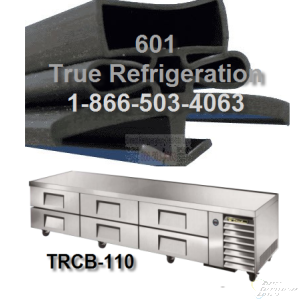 True Refrigeration Gasket # 810764 for Model TRCB-110 Sized 8 X 29-3/8