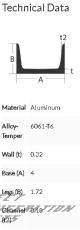 Aluminum Channel 6061-T6 Structural  4