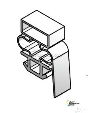 Gasket for Turbo Air Model TCBE82SDR  Part #  C822300100 Size  8