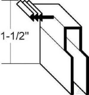 Bally door sweep 016614 	 Door Sweep 31-3/4