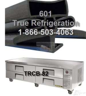 True Refrigeration Gasket # 810764 for Model TRCB-82  Sized 8 X 29-3/8